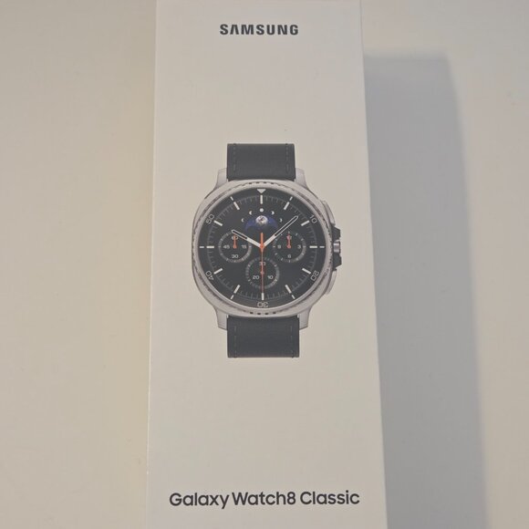 Samsung Galaxy Watch8 Classic 46mm Bluetooth, Black – New - Picture 2 of 9